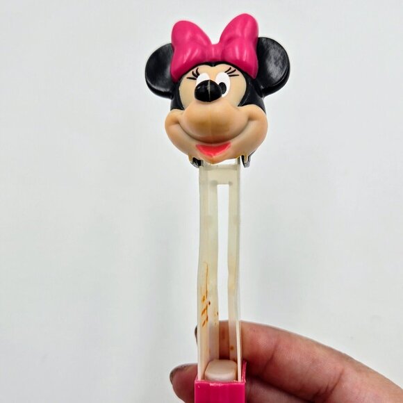 Disney Minnie Mouse And Daisy Duck Pez Dispensers Made In Hungary Pink Purple - Picture 9 of 12